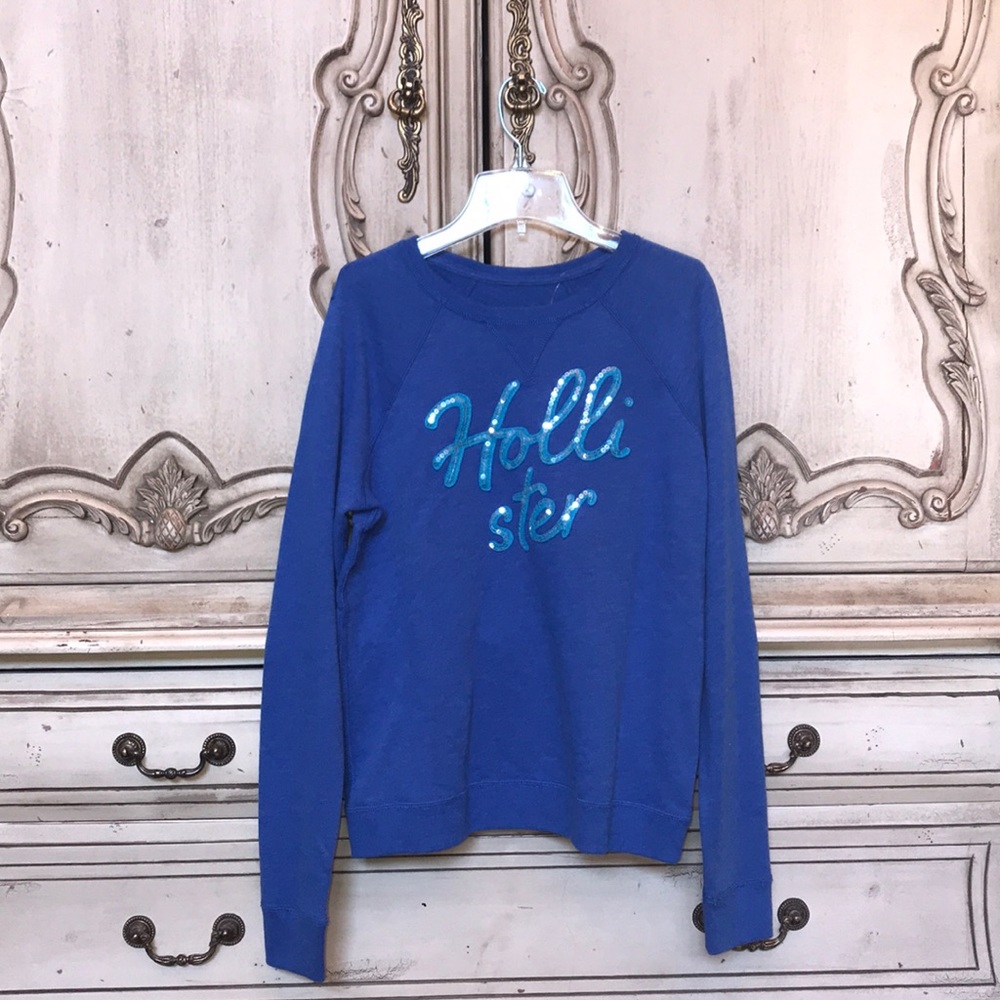 Hollister crew neck sweat shirt